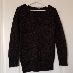 H&M Black glittery Pullover Sweater